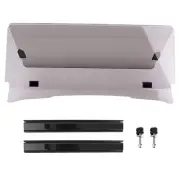 Golf Cart Front Glass for EZGO TXT Medalist 1994-2014 Smoke Tinted Polycarbonate