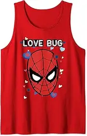 [Marvel] Valentine's Day Spider-Man Love Bug Portrait Tank Top