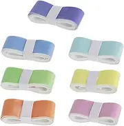 7Pcs Tennis Racket Grip Tape PU Handle Grip Multifunctional Tennis Overgrip Anti Slip for Squash Baseball Drumsticks Player