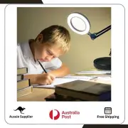 Magnifying Glass Desk Light Magnifier LED Lamp Reading Lamp With Base