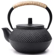 Iron kettle, ironware, teapot, no enamel, iron supplement, tea strainer included