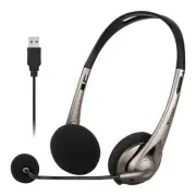 Verbatim Multimedia Headset with Boom Mic Headphone, Volume Control, USB 3.0 ...