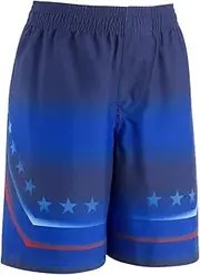[Under Armour] Boy`s Patriotic Volleyball Shorts (Stars (27C66020-55), 7)
