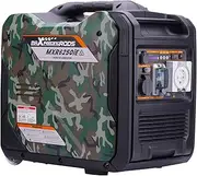 maXpeedingrods 5500W Inverter Generator Gas Powered, Electric Start, EPA Compliant, Compact and Lightweight for Home Backup Jobsites Woodwork, RV Ready