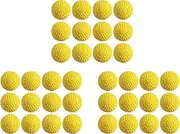 Binxind 36 Pcs Pitching Machine Softballs Dimpled Softballs 12-Inch Pitching Machine Softballs for Hitting and Fielding Practice