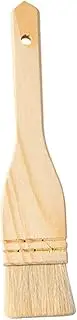 LOPUNER BBQ Basting Brush Wooden Wool Oil Brush for Cooking Baking Grilling High Temperature Resistant Kitchen Sauce Applicator for Meats Pastries