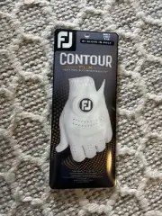 FJ Footjoy Contour FLX Golf Gloves Left Hand Pearl Men's CADET XL