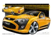 FPV UTES FG FG PURSUIT OCTANE A2 FRAMED PRINT (FV057)