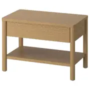 TONSTAD side table, oak veneer, 64x40 cm