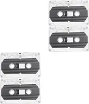 GAROZATION 2pcs 30 Blank Audio Tapes with Recording Standard Cassette for DIY Retro Recording Low Noise Performance for Music and Voice Replication