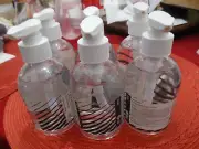 Iris * Hand Sanitizer Gel ** 8oz ** Lot - of - 6 *( Unscented )* Free Shipping