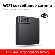1080P HD Mini Camera Wireless WiFi Security NanyCam Night Vision Cam 180° Lens