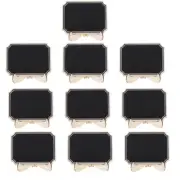 10PCS Wedding Table Signs Decorative Table Blackboard Erasable Chalkboard