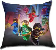 Ninjago Square Throw Pillow Cases Decorative Cushion Sofa Bedroom Car Animation Pillowcase 18x18 Inch-SYS20088 50x50CM 20x20IN