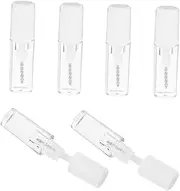 Healvian 6pcs Eyelash Raincoat Small Hand Mirror Cosmetic Gel Hanging Net Bottle Caps Hanger Bottle Caps Organizer Bottle Caps Cleaning Toothbrush Mini Diffuser Care Gel Plastic Transparent