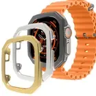AP Bezel Mod Bumper Hard Case for Apple Watch Ultra 8 7 6 Plastic Frame Cover