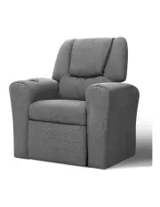 [Keezi] Sofa Lounge Couch Recliner Armchair in Grey