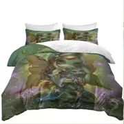 Cool Dark Art My Zombie Kitty Dead Fairy and Cat Quilt Cover