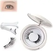 Krafty Magnetic Eyelashes, Krafty Co Magnetic Eyelashes, Krafty Magnetic Eye Lashes,krafty Magnetic Eyelashes with Applicator, Glue Free Magnetic Lashes, Best Reusable Magnetic Eyelashes (Natural)