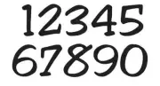 Jester Font Numbers STENCIL 1" - 4" Crafts Mailbox Wallart House Address