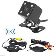 Car Backup Reverse Camera 2.4G Wireless Rearview Video Transmitter Receiver Kits