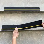 4" x 30" 10Pack Anti Slip Stair Tread with Reflective Strips,Best Grip Non Sk...