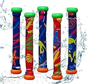 Pool Diving Sticks | Swimming Pool Toys, Training Diving Sticks | Underwater Sinking Swimming Pool Toy Kids, Multicolor Set for Swimming Dive B/