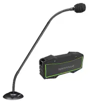 Samson CM20P 20" Podium Microphone Church Altar Mic + Home Bluetooth Speaker
