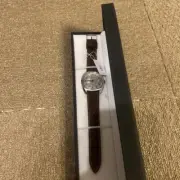 Timex Marlin Jet Automatic TW2V62000 Silver Dial Brown Leather New with Box