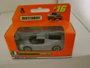1999 MATCHBOX SUPERFAST #16 SILVER FERRARI F50 NEW IN BOX