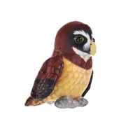 Wild Republic Rainforest Birds Spectacled Owl 4.5"