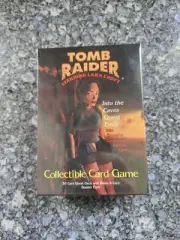 Tomb Raider Into the Caves Quest Deck Collectible Card Game Lara Croft Sealed