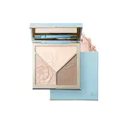 Timage - Matte & Shimmer Highlighter Contour Palette With Puff - 17g - 02 Clear Moonlight
