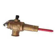 RWC HTE55 RELIEF VALVE 1000kPa 10kW 15x15mm Female BSP End, Cast Gunmetal HTE504