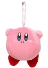 SANEI Stars Kirby MC Plush Doll with ball chain Mascot Hovering from Japan F/S