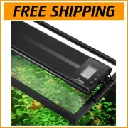 Programmable Aquarium Lighting 18-24 Inch - 72 Watt with Gradual Sunrise/Sunset