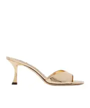 Jimmy Choo Skye Heeled Mules 35,36,36.5,42,35.5,34.5 Nude