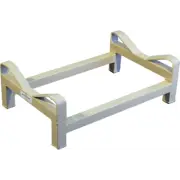 Barrel Rack for One 30 Gallon Barrel - Beer Wine Oak Aging Keg Cask Homebrew