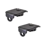 2 PCS Quick Release Mounting Plate w/ Tripod Screw f/ DSLR Shoulder Neck Strap