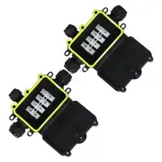 Sturdy Weatherproof Junction Box Home Accessory for Garden And Garage Use