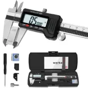 Digital Caliper, 0-6” Calipers Measuring Tool, Micrometer Caliper with 0.001”...