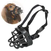 Dog Muzzle Breathable Basket Muzzles Aggressive Dogs Stop Biting Barking Chewing