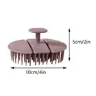 Shampoo Scalp Head Massage Shower Scrubber Massager Clean Scrub Hair Brush C _in