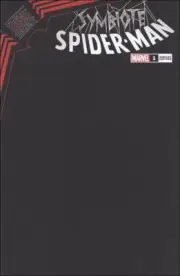 Blank SYMBIOTE SPIDER-MAN #1 King in BLACK Sketch Variant 9.4 NM SHIPS FAST