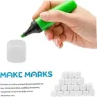 10PCS Painting Six Sided Dice Toys 16mm Counting Dices Graffiti Gammon