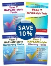 Excel NAPLAN* Book Pack Year 7 (4 Books)