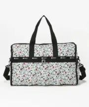 LeSportsac X Snoopy And Woodstock Large Travel Boston Bag & Pouch