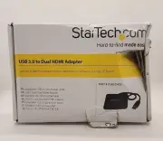 StarTech USB to Dual HDMI Adapter - USB32HD2 USB 3.0 to Dual HDMI Adapter SEALED