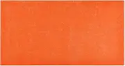 Joisal Orange Red 39x20in Large Bath Mat Plush Water Absorbing Bath Mat