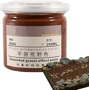 Basing Mud for Miniature - 200ml Simulation Earth Texture Basing Sand Mud | Crafting Beginners Making Plain Wilderness Desert Scenery Tool for Home, School